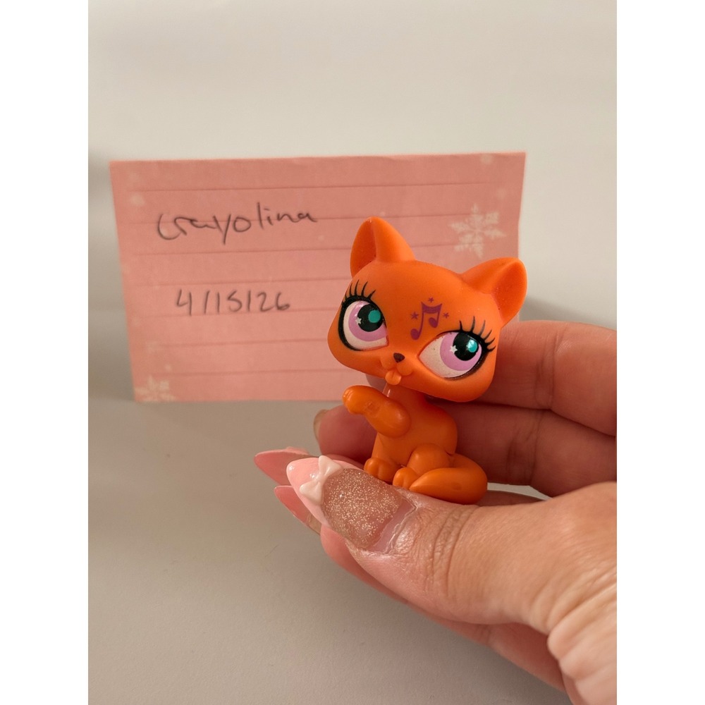 Littlest Pet Shop LPS Orange Cat 2875